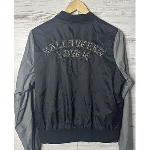 The Nightmare Before Christmas Black Bomber Jacket Disney Size Medium
